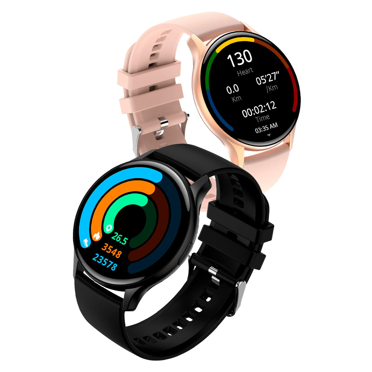 Smartwatch KSIX Core  Zwart (1 Stuks)
