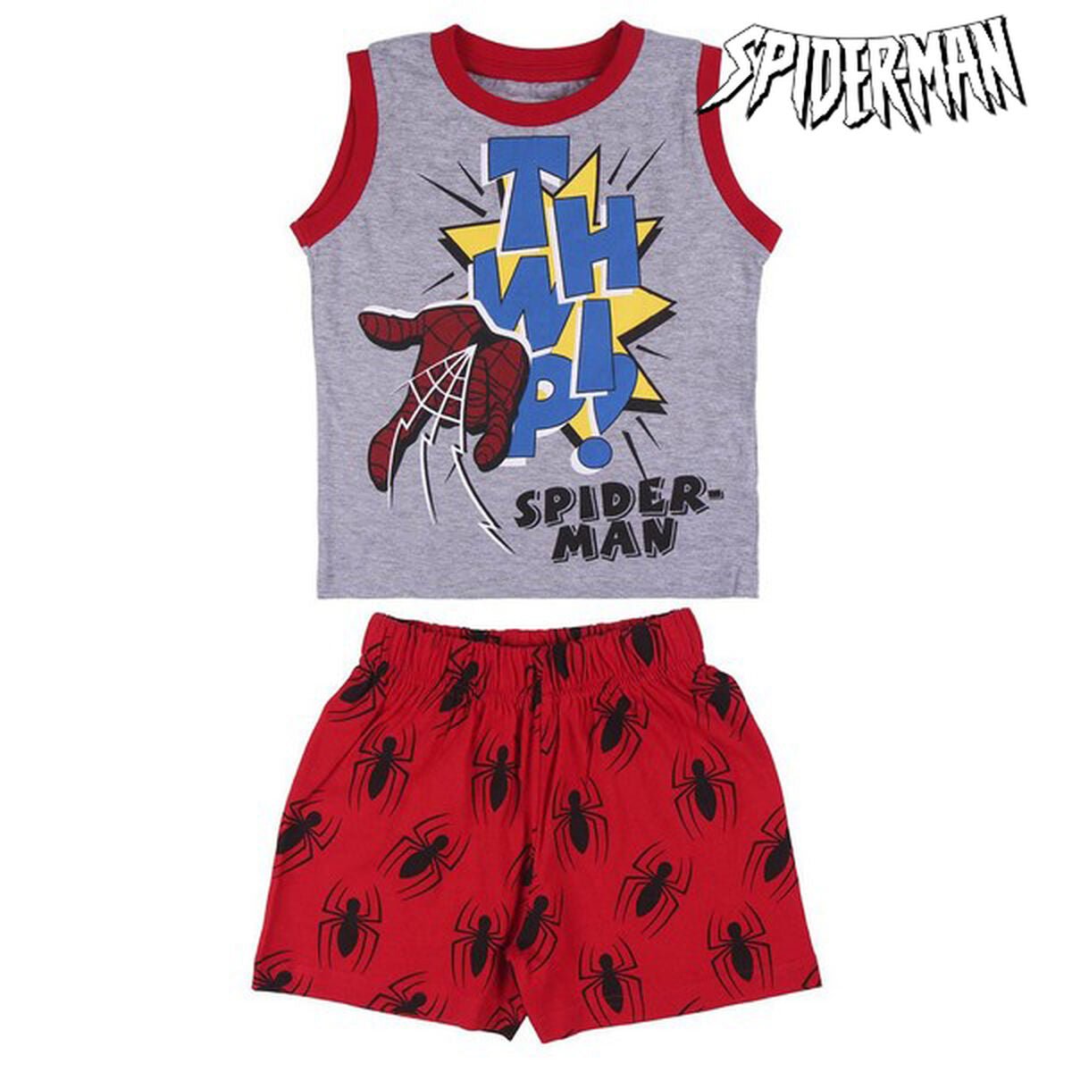 Pyjama Kinderen Spider-Man Grijs