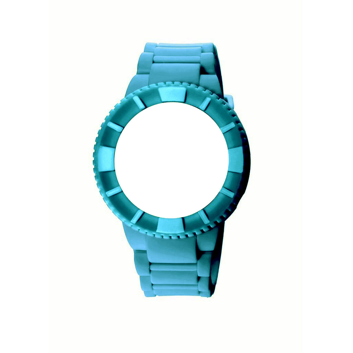 Verwisselbare Behuizing voor Horloge Unisex Watx & Colors COWA1797 Blauw