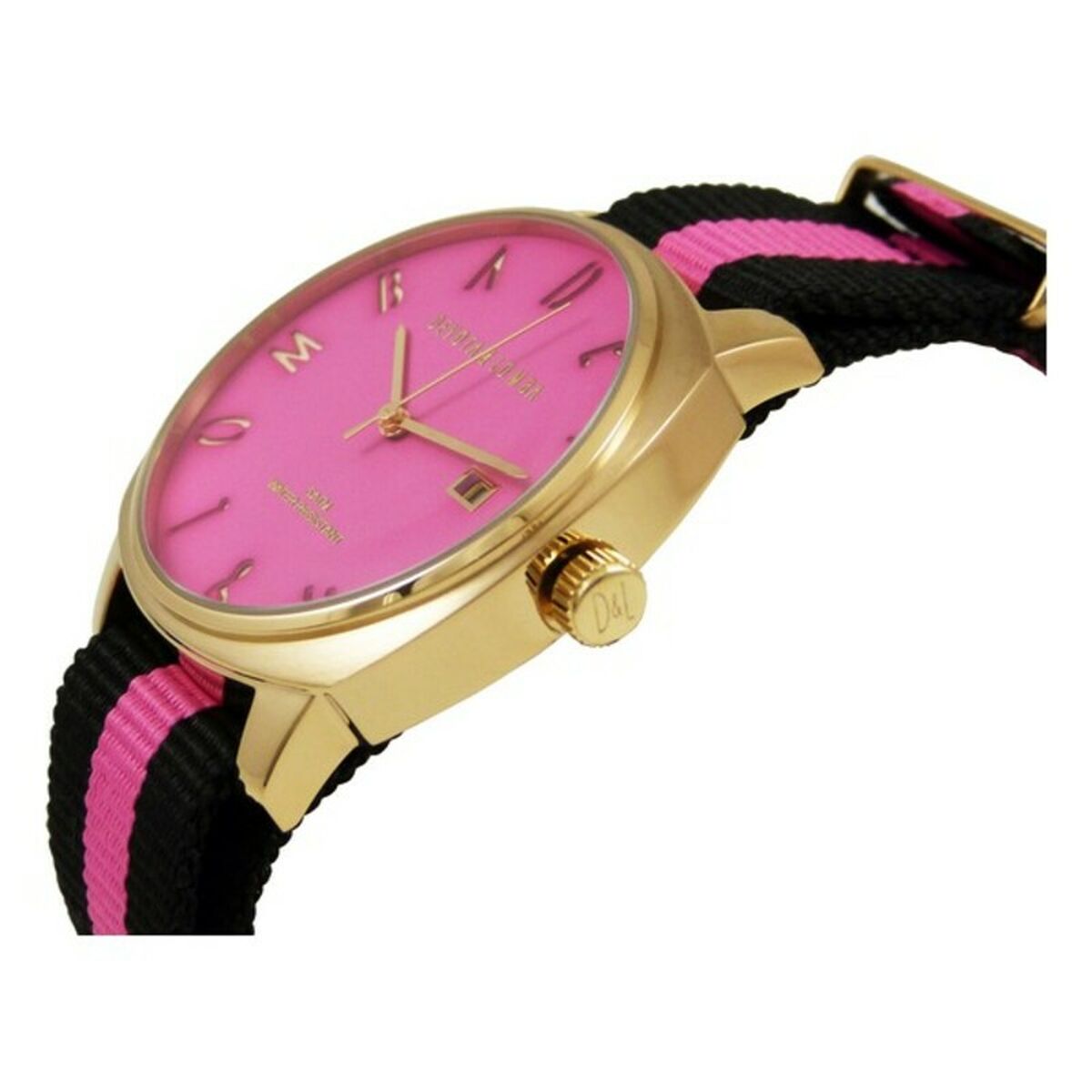Horloge Heren Devota & Lomba DL008MSPBK-PK-02PINK (Ø 42 mm)