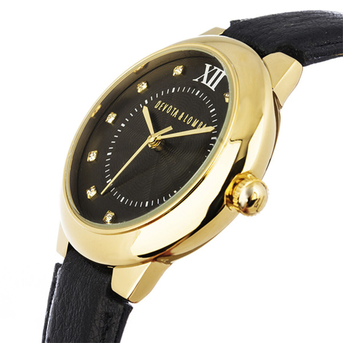 Horloge Dames Devota & Lomba DL006W-02BLACK (Ø 34 mm)