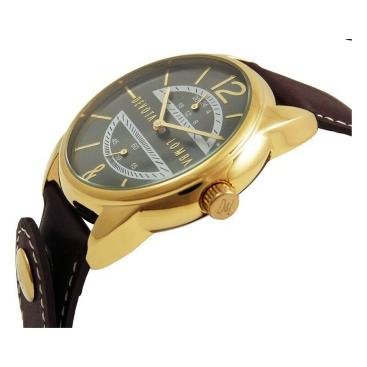 Horloge Heren Devota & Lomba DL009MMF-02BRBLACK (Ø 42 mm)