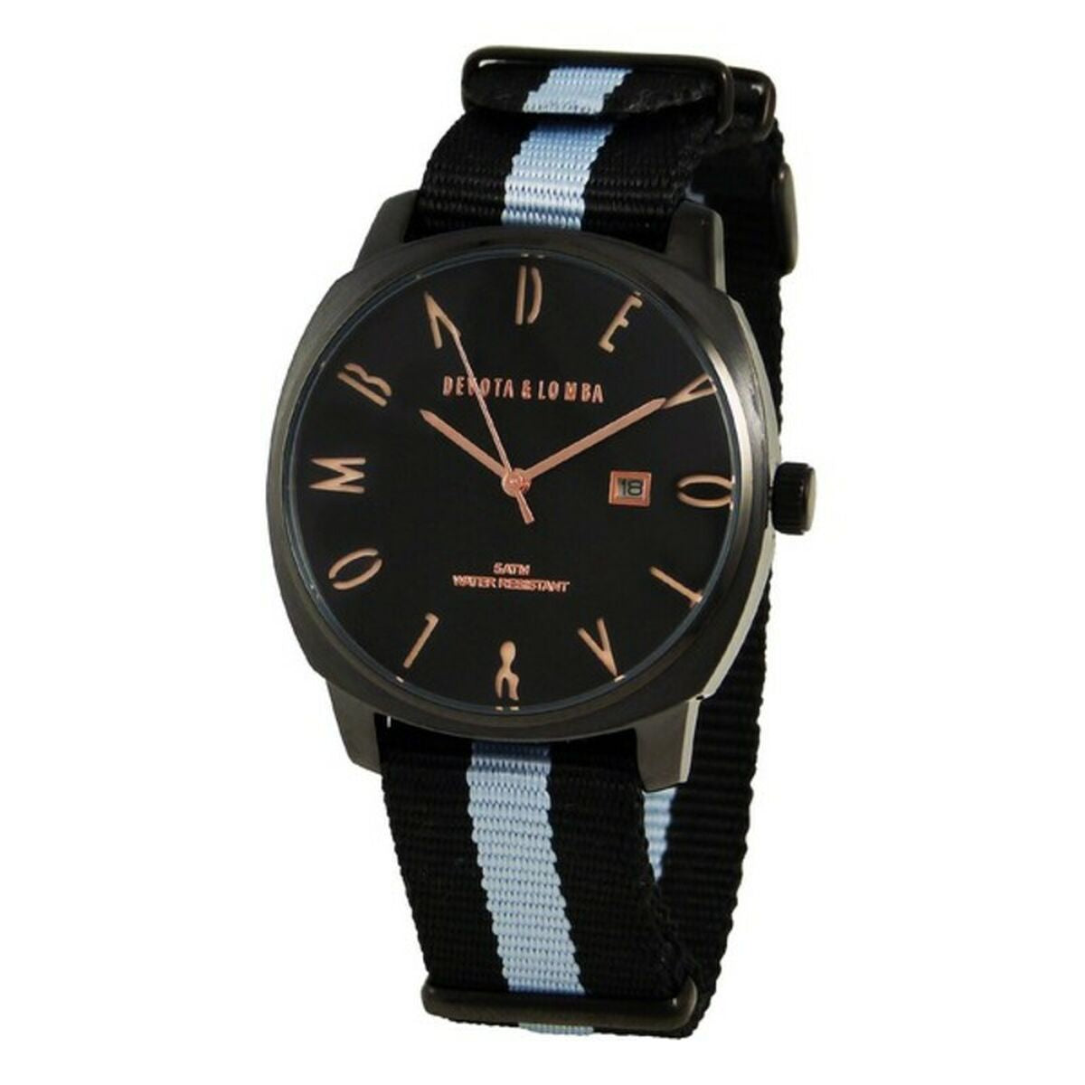 Horloge Heren Devota & Lomba DL008MSPBKGR-04BLACK (Ø 42 mm)