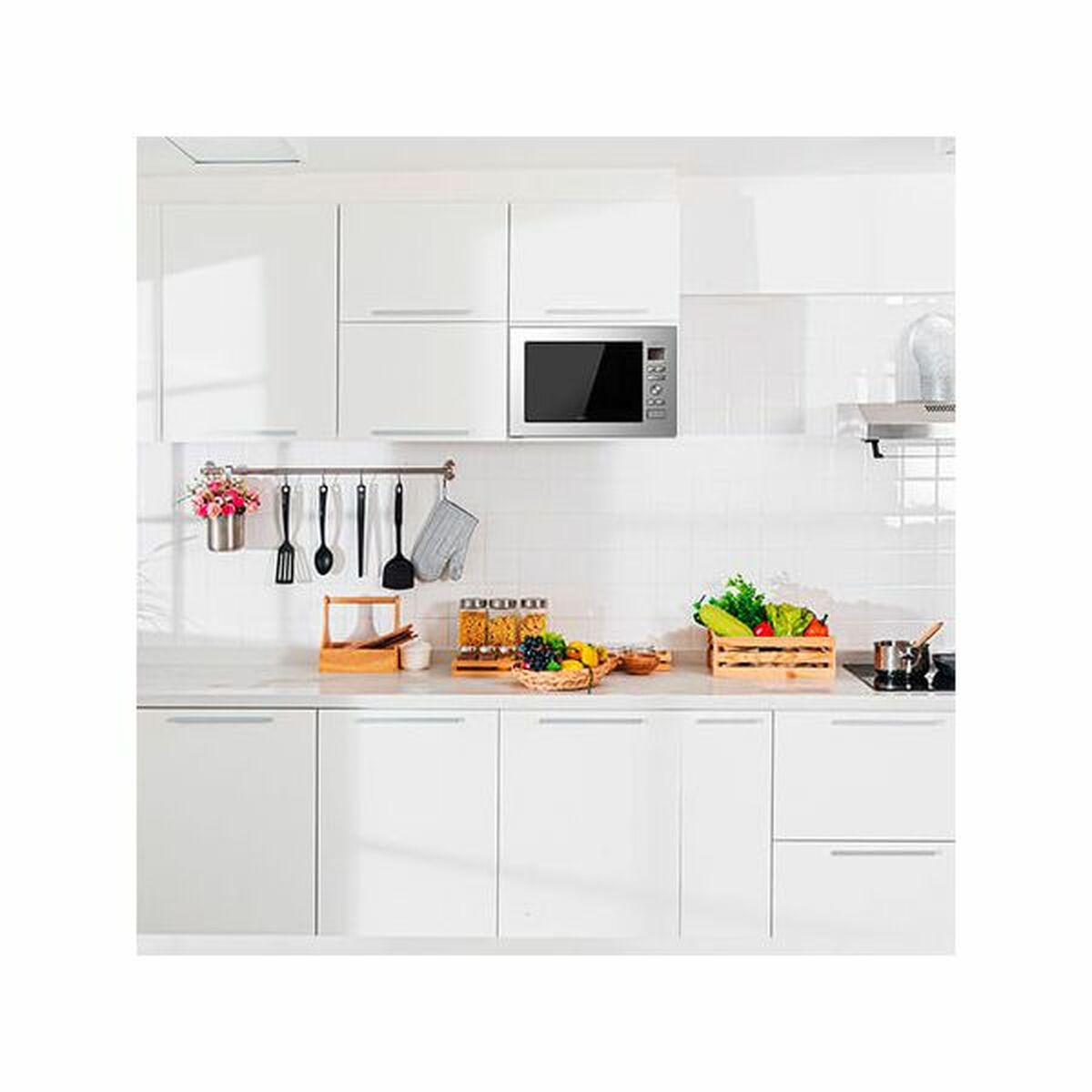 Inbouwmagnetron Cecotec GrandHeat 2590 Built-in SteelBlack 25 L 900 W