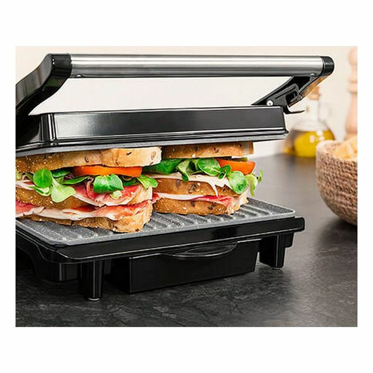 Elektrische Barbecue Cecotec Rock'nGrill 1500 Rapid 1500W 1500 W