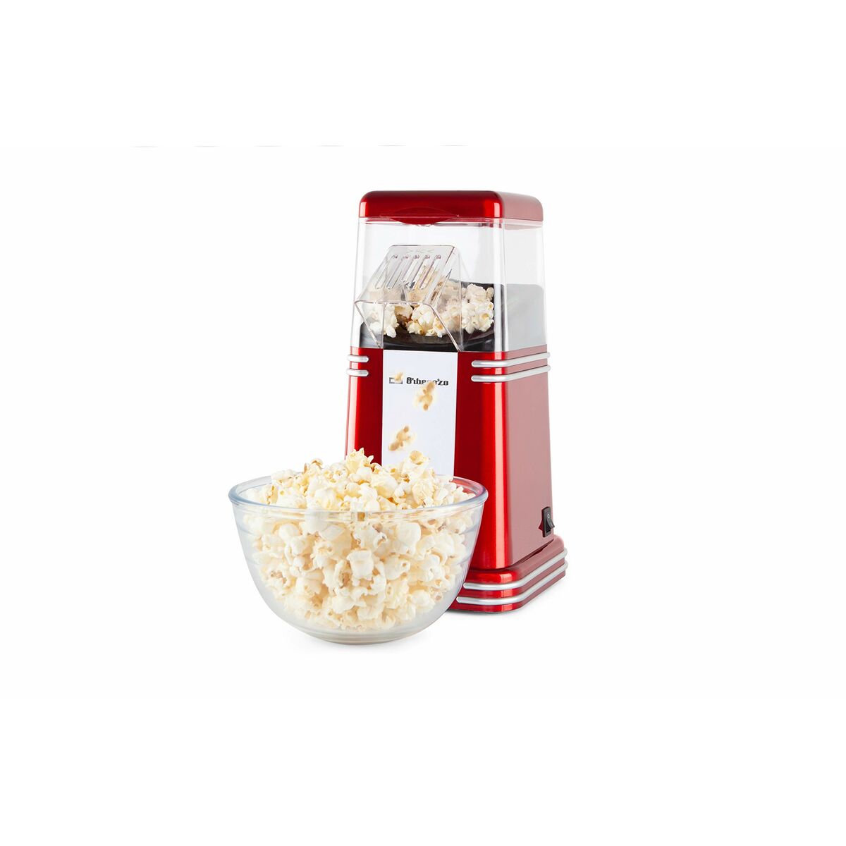 Popcorn maker Orbegozo 17690 Rood