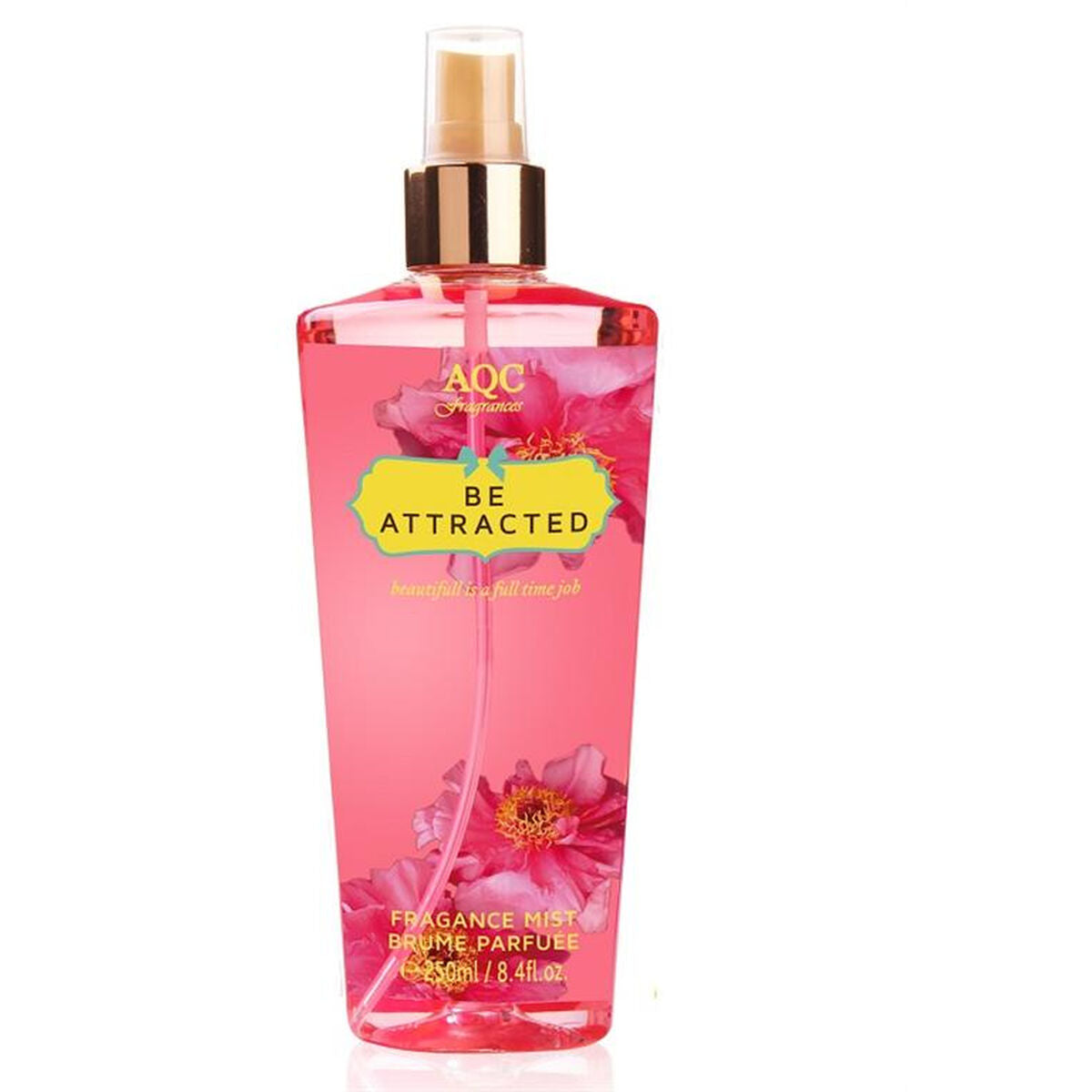 Lichaamsspray AQC Fragrances   Be Attracted 250 ml