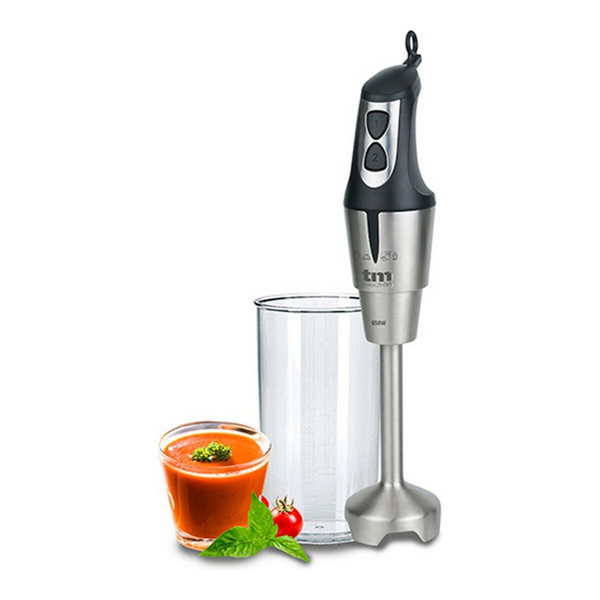 Handblender TM Electron Roestvrij staal 650 W