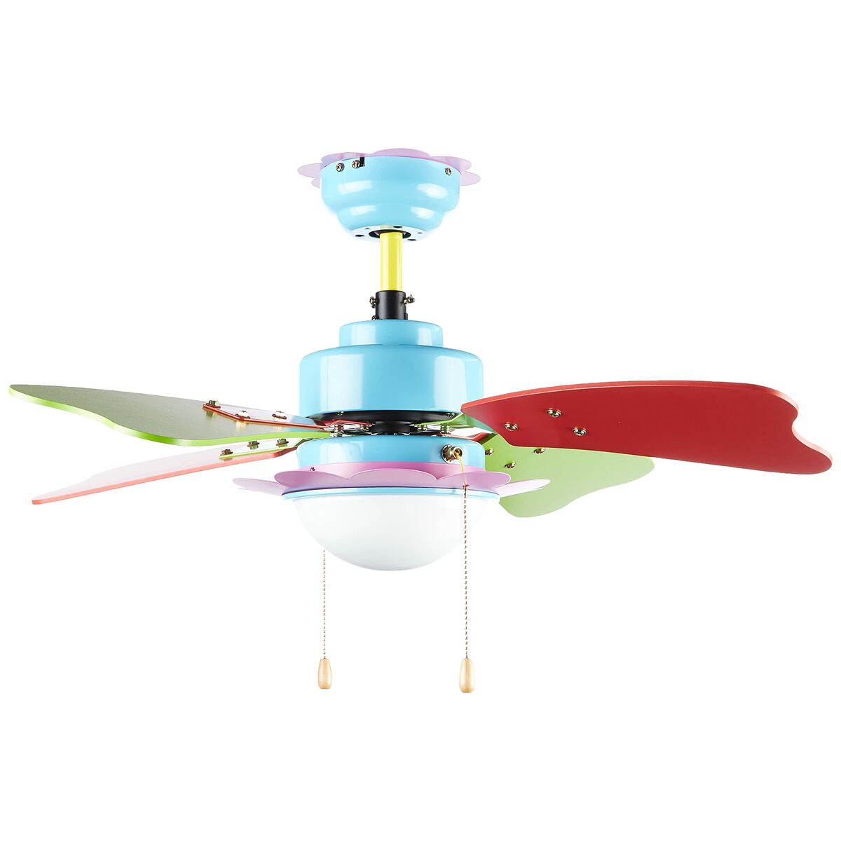 Plafondventilator met licht Orbegozo CC62075 Multicolour 50 W