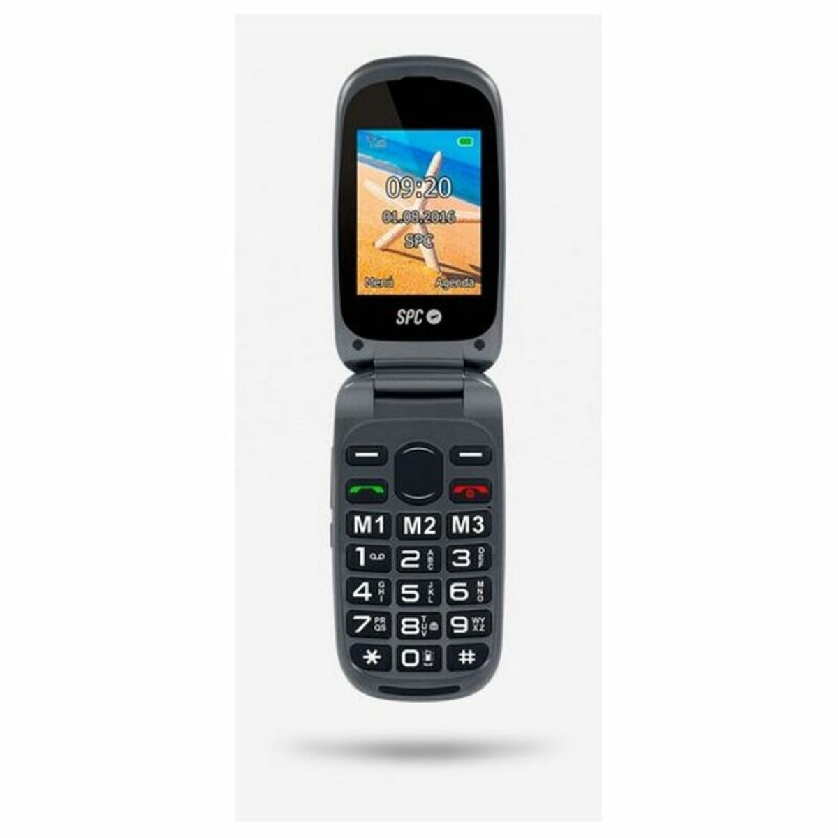 Mobiele Telefoon SPC Internet HARMONY BLACK Bluetooth FM 2,4" Zwart