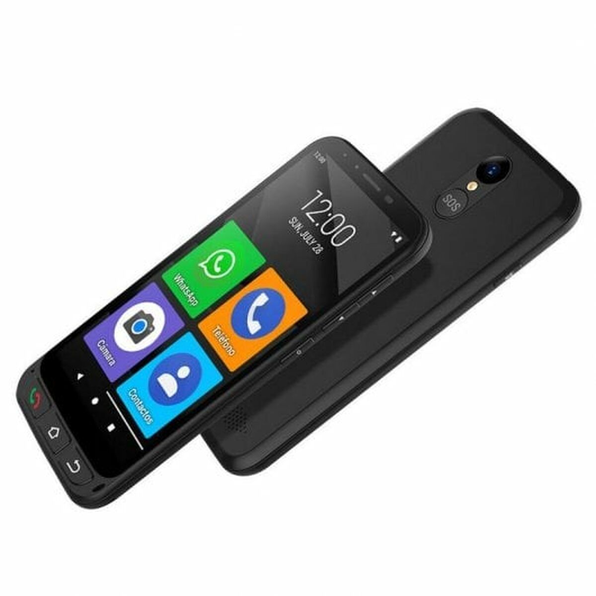 Mobiele Telefoon voor Bejaarden SPC Zeus 4G 5,5" HD+ 1 GB RAM 16 GB MediaTek Helio A22 1 GB RAM 16 GB Zwart
