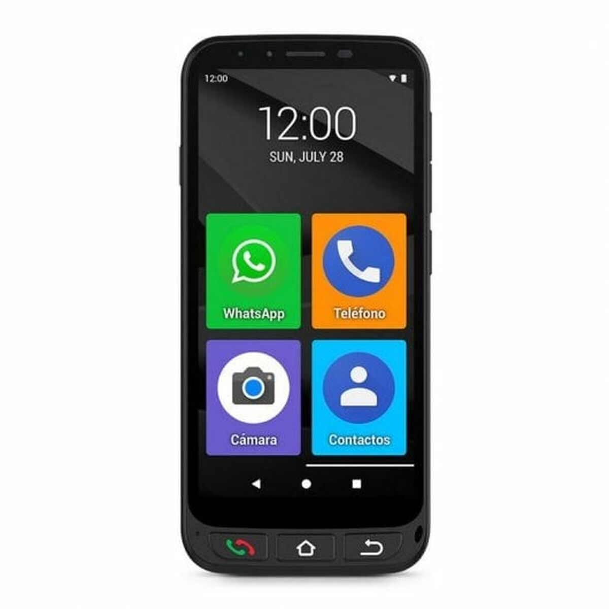 Mobiele Telefoon voor Bejaarden SPC Zeus 4G 5,5" HD+ 1 GB RAM 16 GB MediaTek Helio A22 1 GB RAM 16 GB Zwart