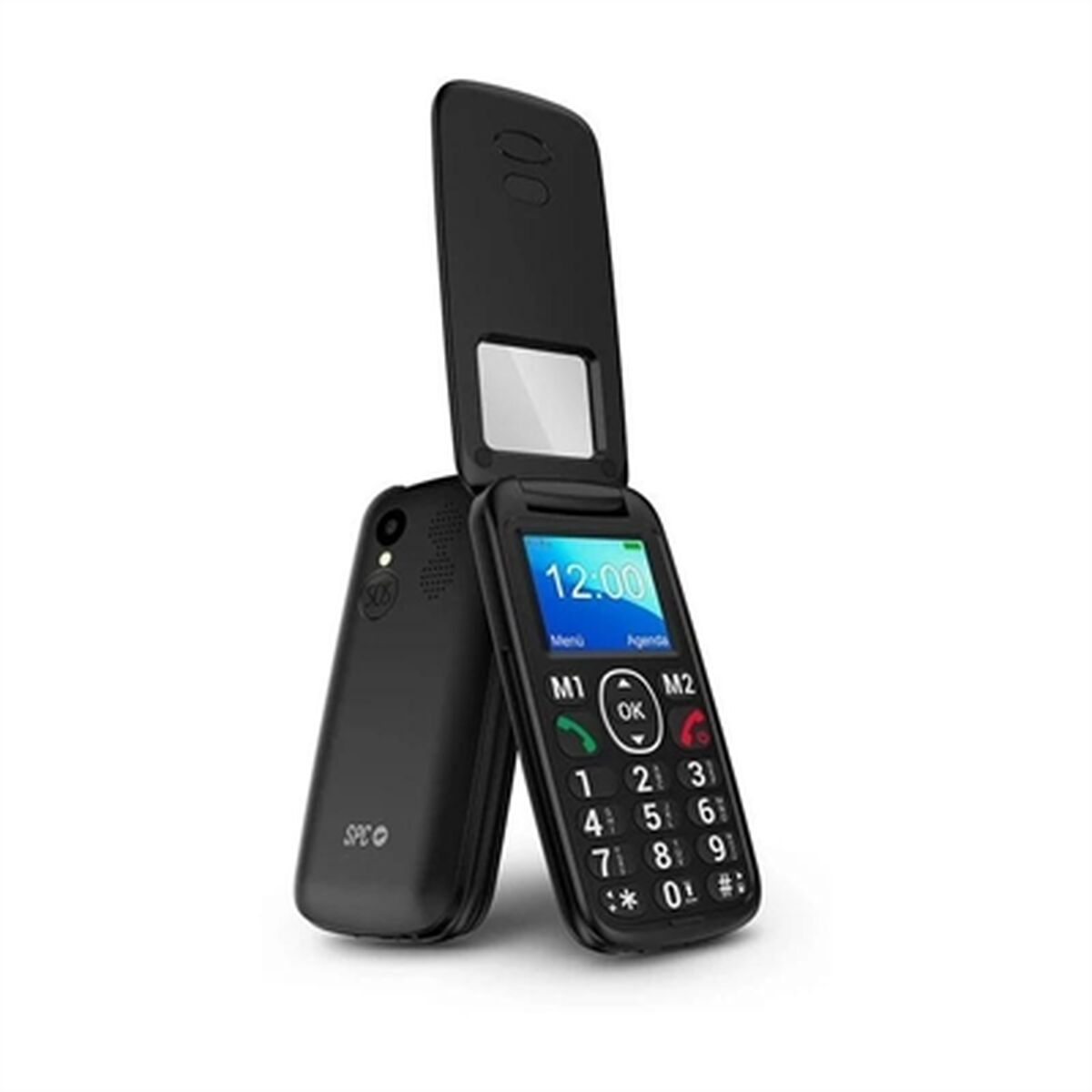 Mobiele Telefoon voor Bejaarden SPC 2331N Zwart 16 GB