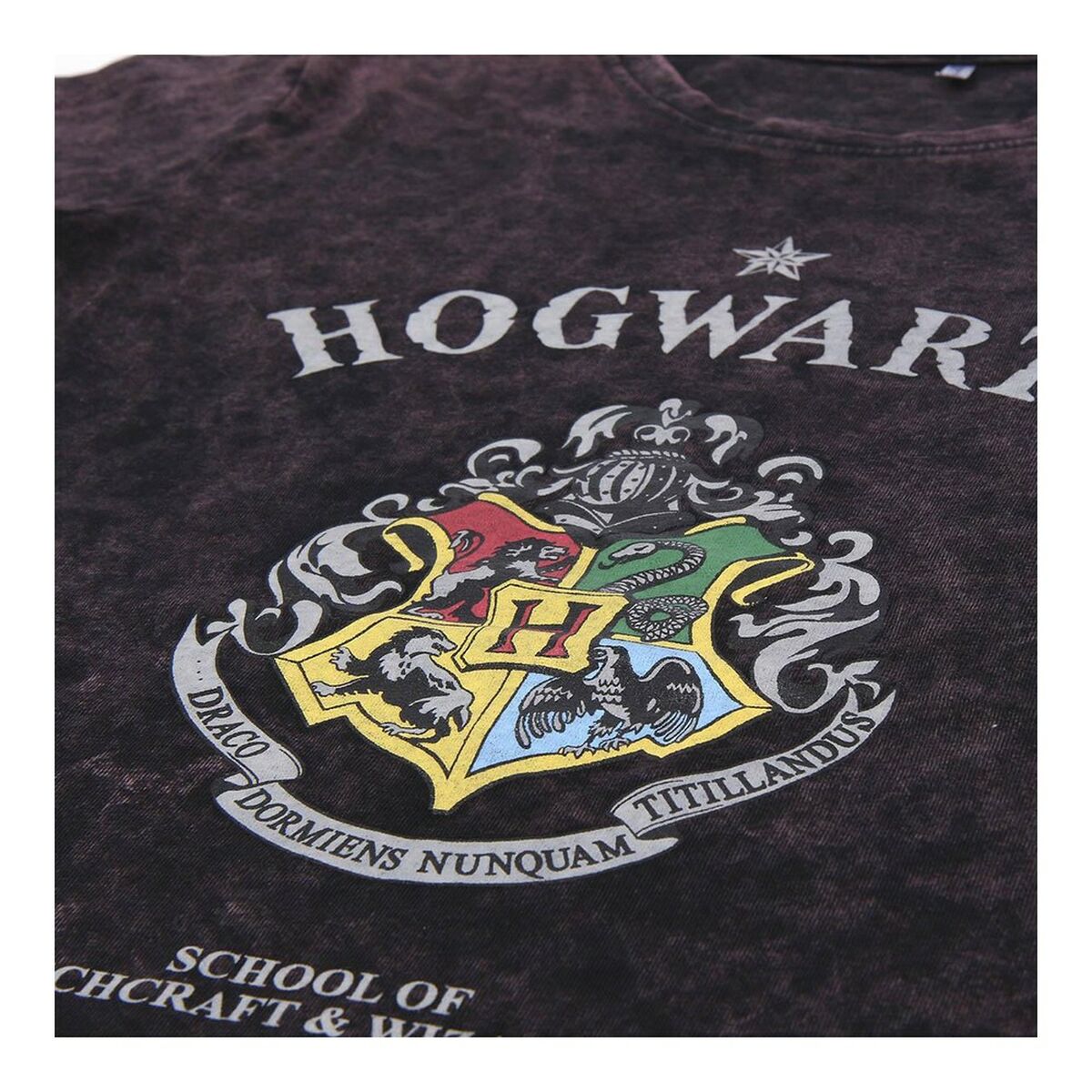 Kinder-T-Shirt met Lange Mouwen Harry Potter Grijs Donker grijs