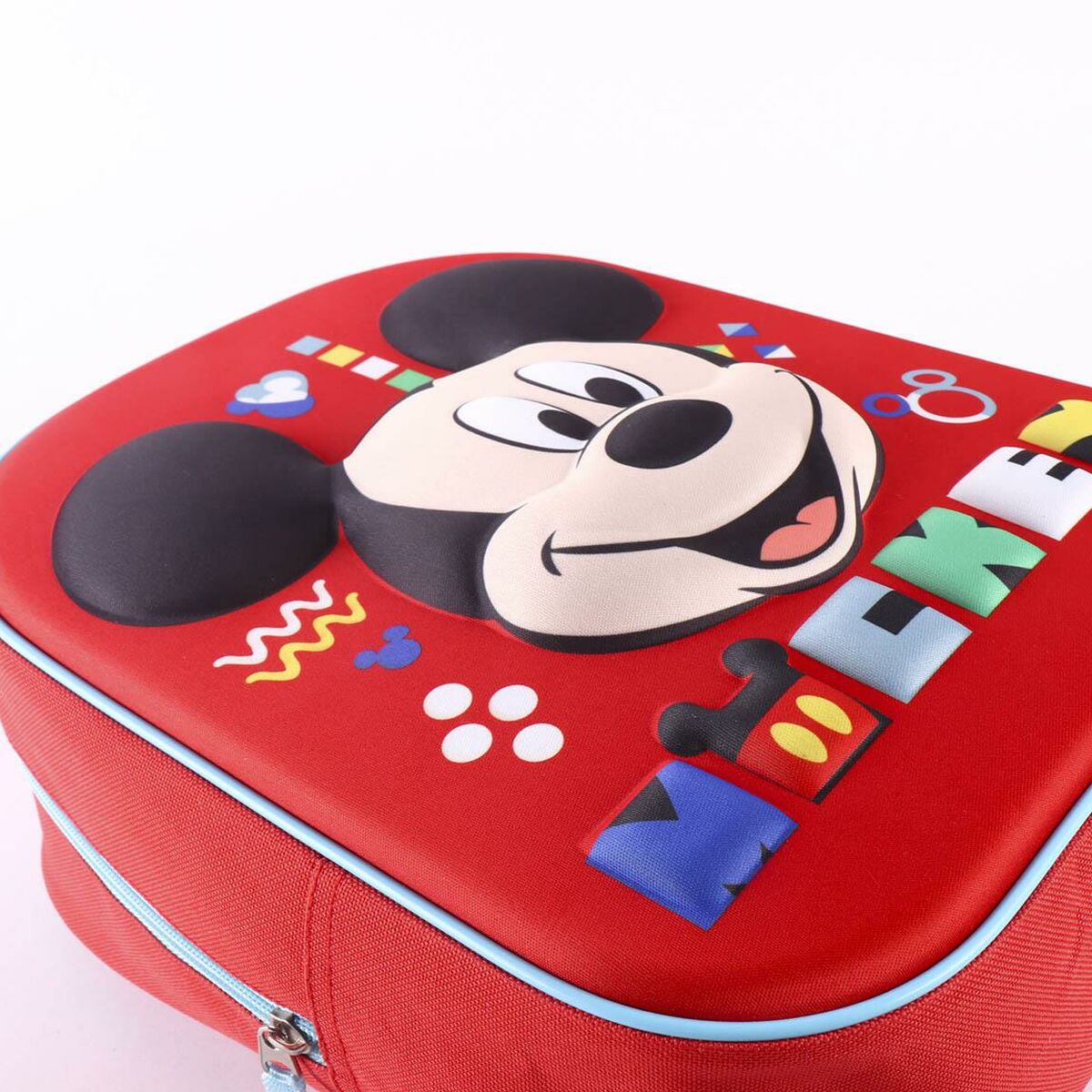 Schoolrugzak Mickey Mouse Rood (25 x 31 x 10 cm)