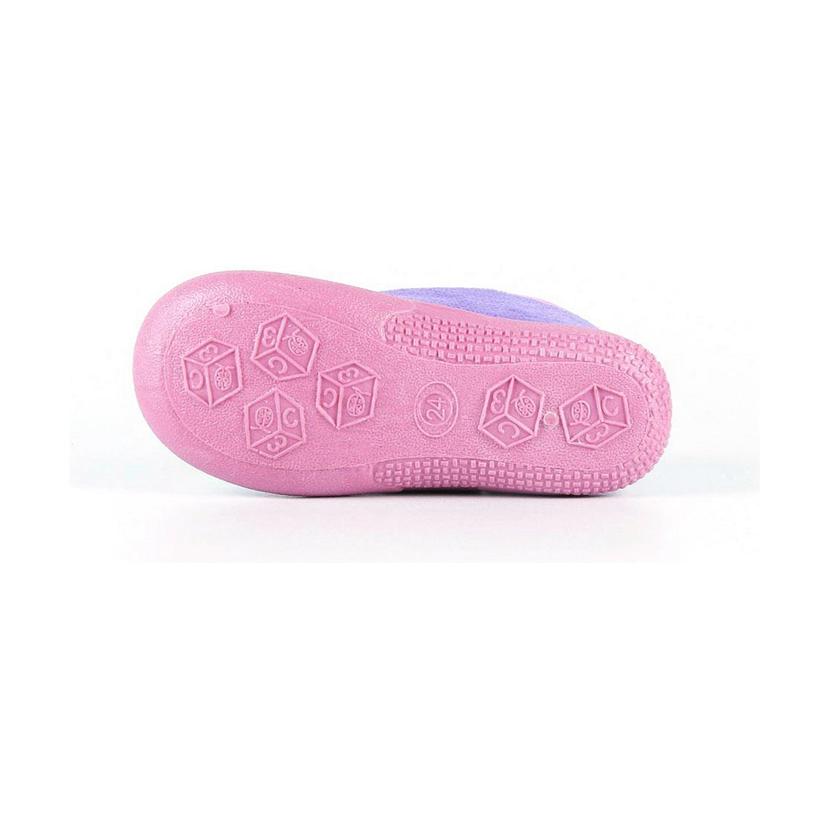 3D-Slippers Voor in Huis Peppa Pig Roze Paars