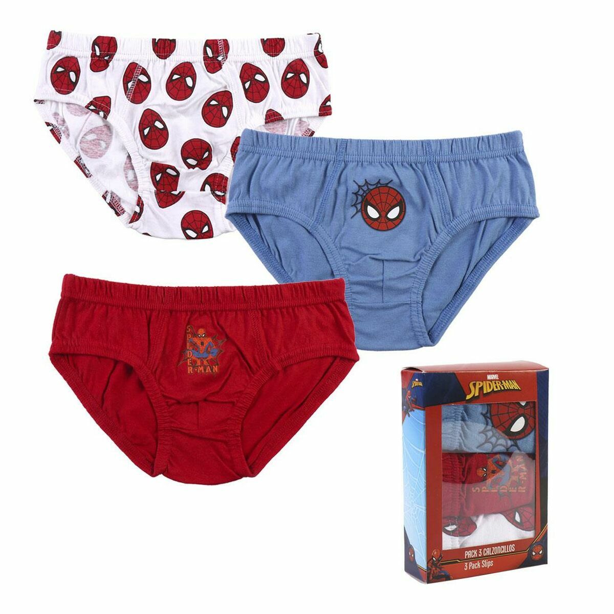Pakket met onderbroeken Spider-Man Multicolour