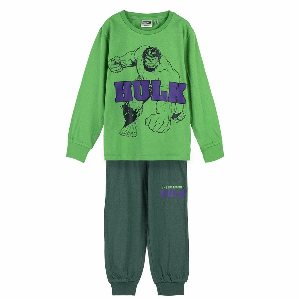 Pyjama Kinderen The Avengers Groen