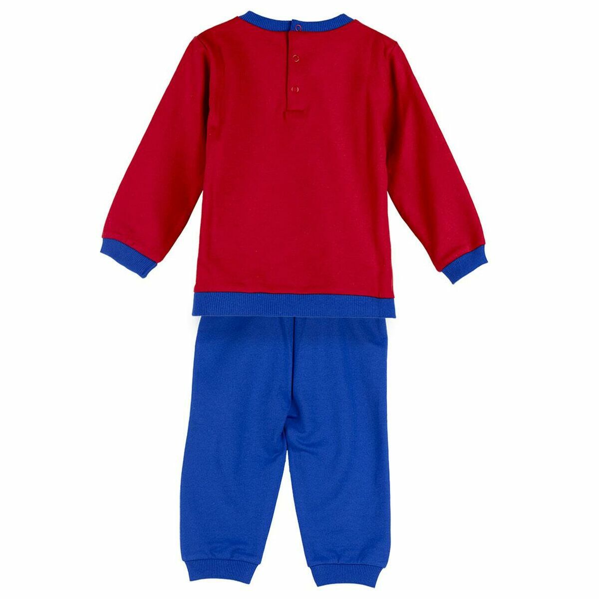 Joggingpak voor kinderen Spider-Man Blauw Rood