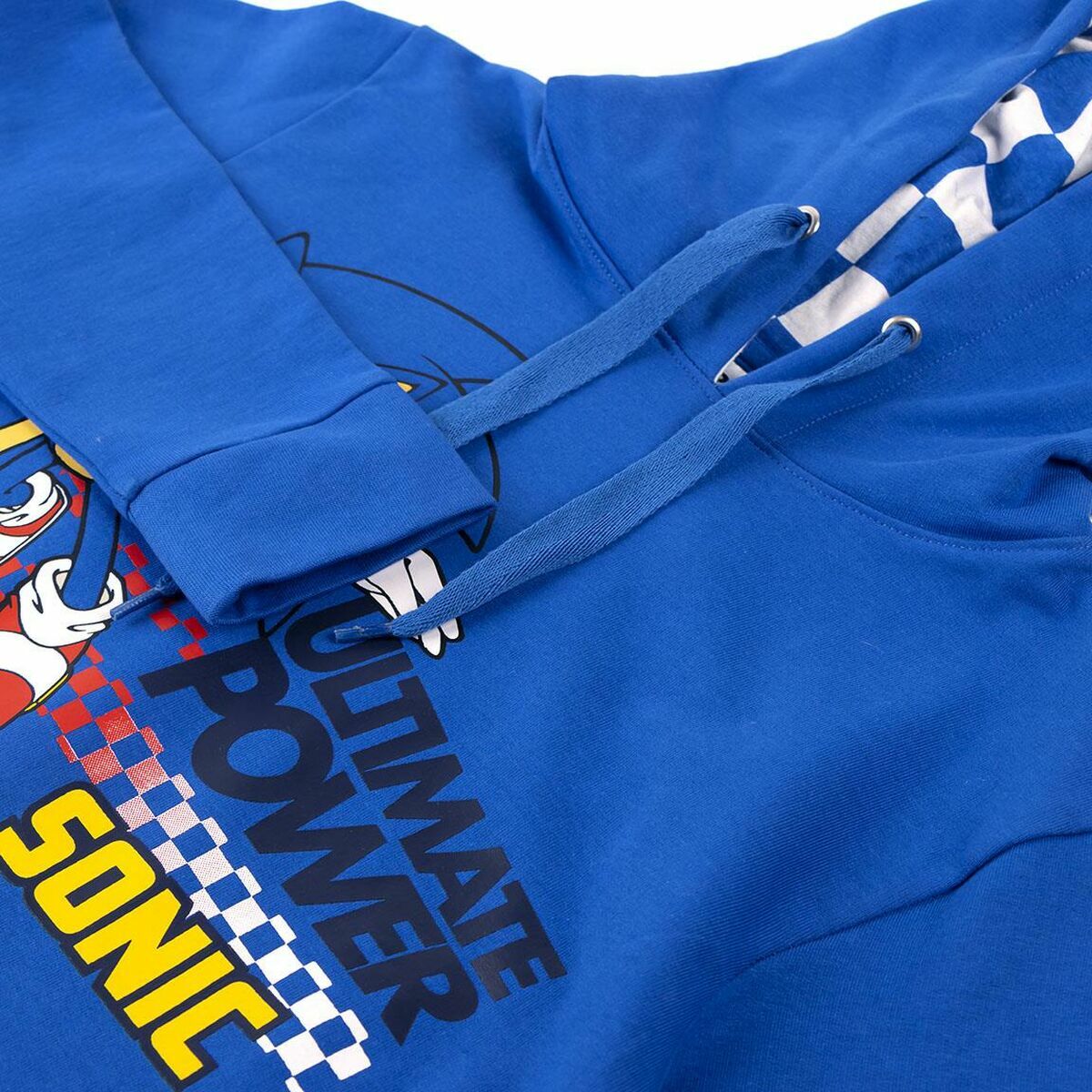 Sweatshirt met Capuchon voor Meisjes Sonic Blauw