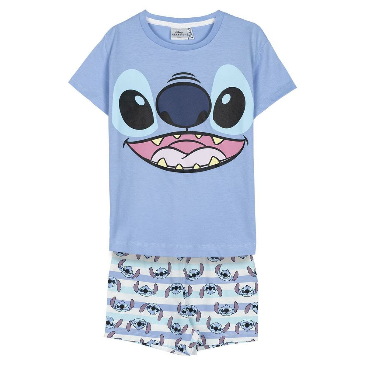Pyjama Kinderen Stitch Blauw