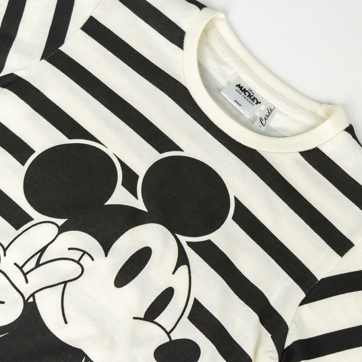 T-Shirt met Korte Mouwen voor kinderen Mickey Mouse Multicolour