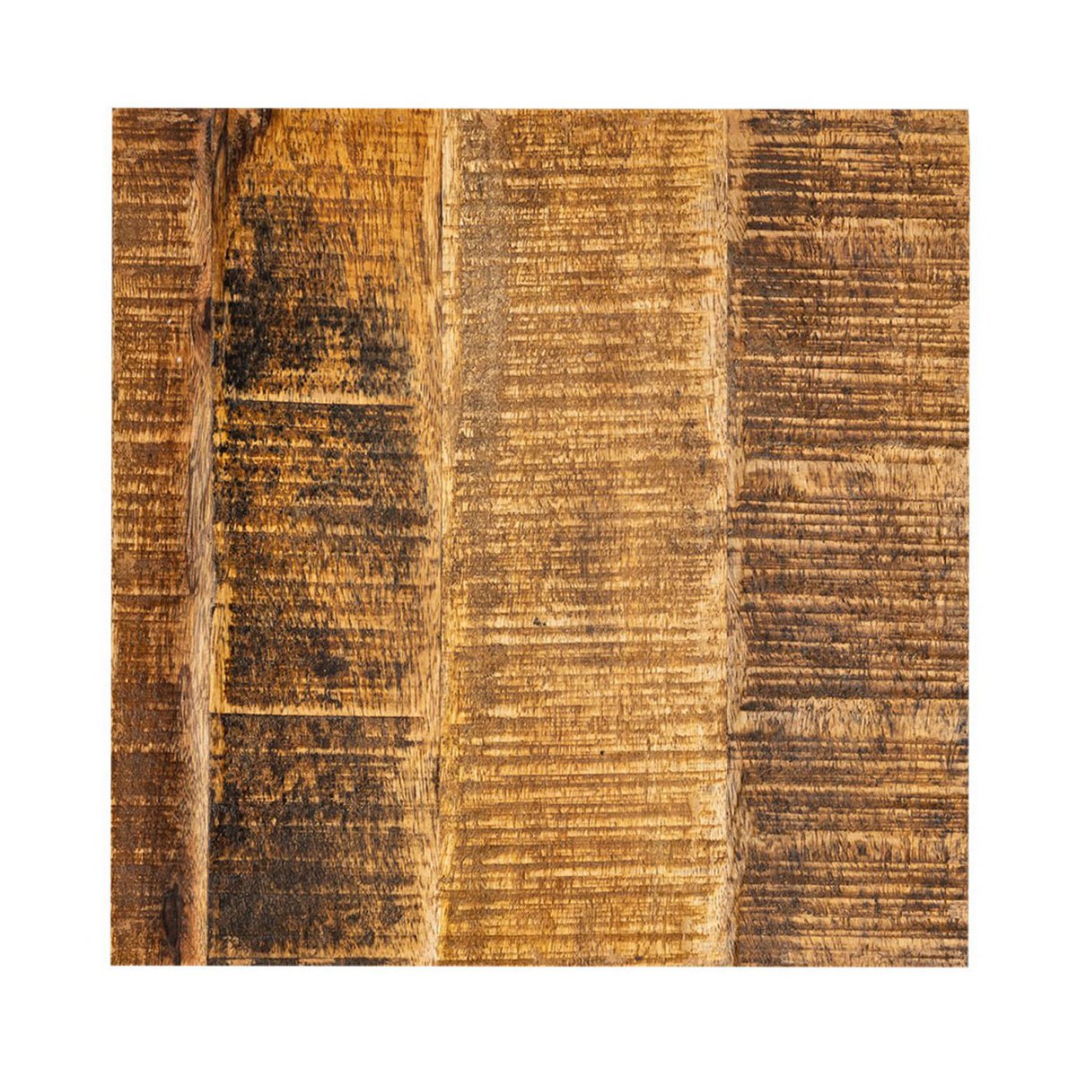Kruk vierkant 28 x 45 x 28 cm bloemkrukbloem kolom stoel ontlasting bijzettafel mango hout