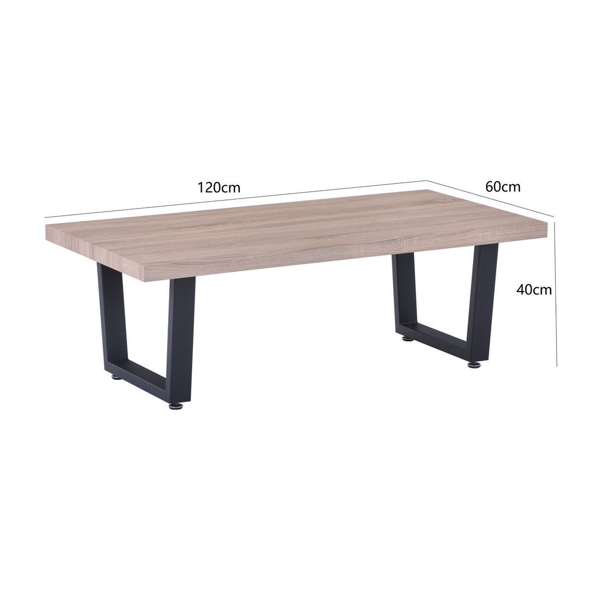 Salontafel 120x60x40 cm