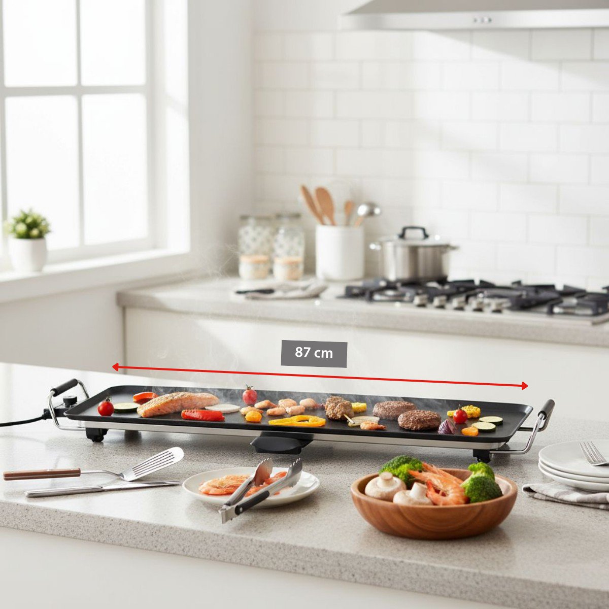 Grillplaat  Zwart