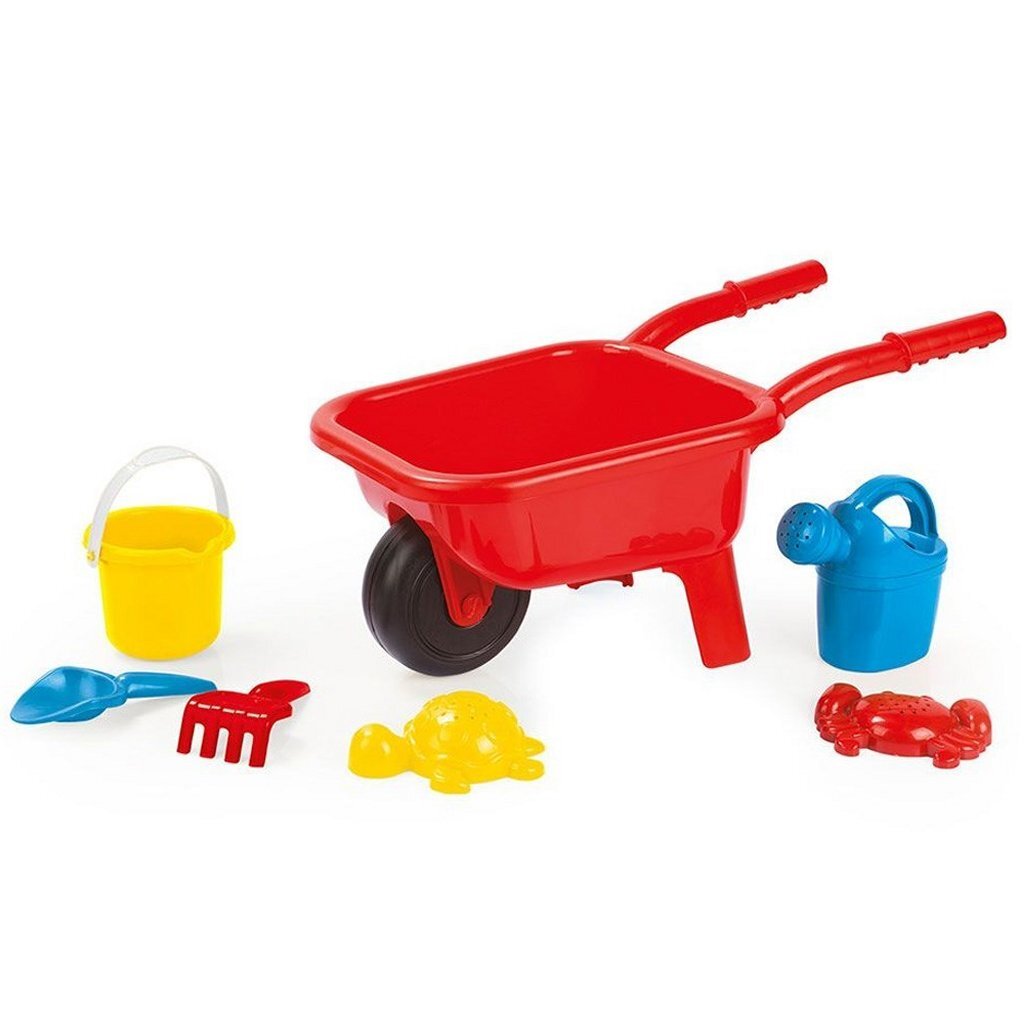 Dolu Kruiwagen Speelset Rood/Blauw/Geel