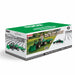 Dolu Traptractor Met Aanhanger &Amp; Voorlader &Amp; Claxon Groen/Zwart