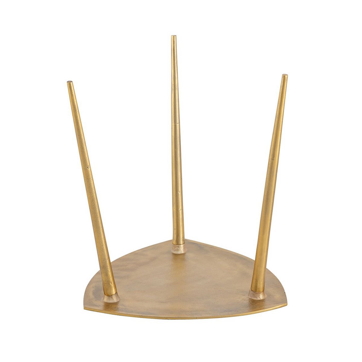 Zij metalen decoratieve tafel Alster 40x45x40 cm driehoekige klasse.