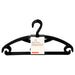 Daily Home Plastic Kledinghangers 5 Stuks Zwart