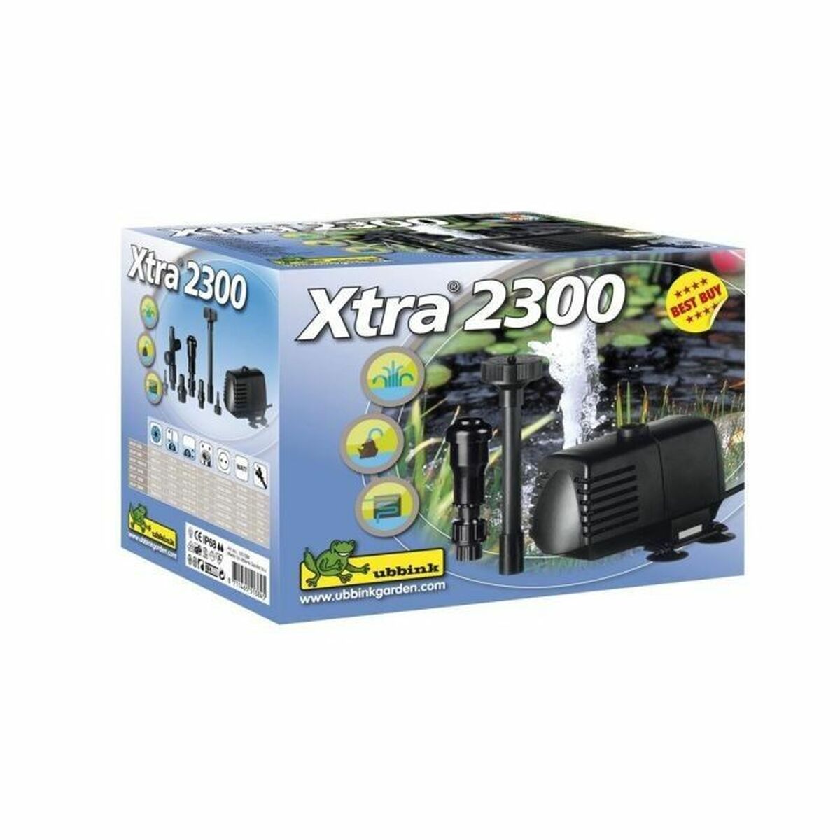 Waterpomp Ubbink Xtra 600