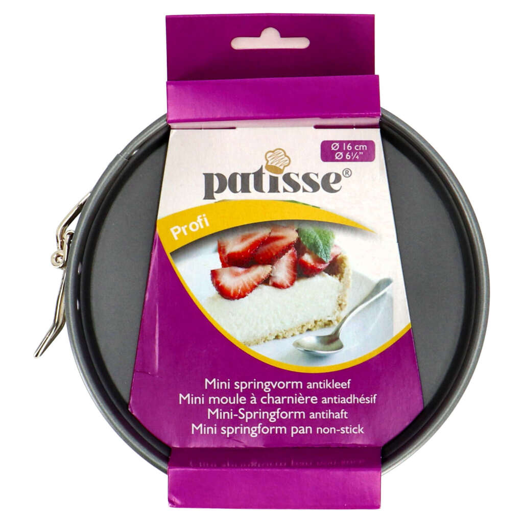 Patisse Springvorm 16 Cm Antraciet