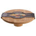 Overige Merken Bamboe Serveerplank Op Voet 28X9 Cm