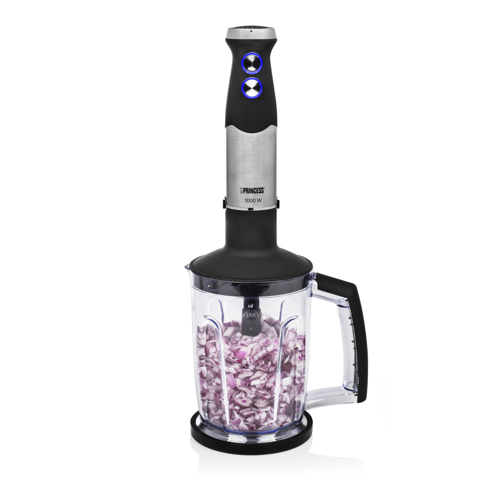 Princess 221221 Staafmixerset Zwart/Rvs