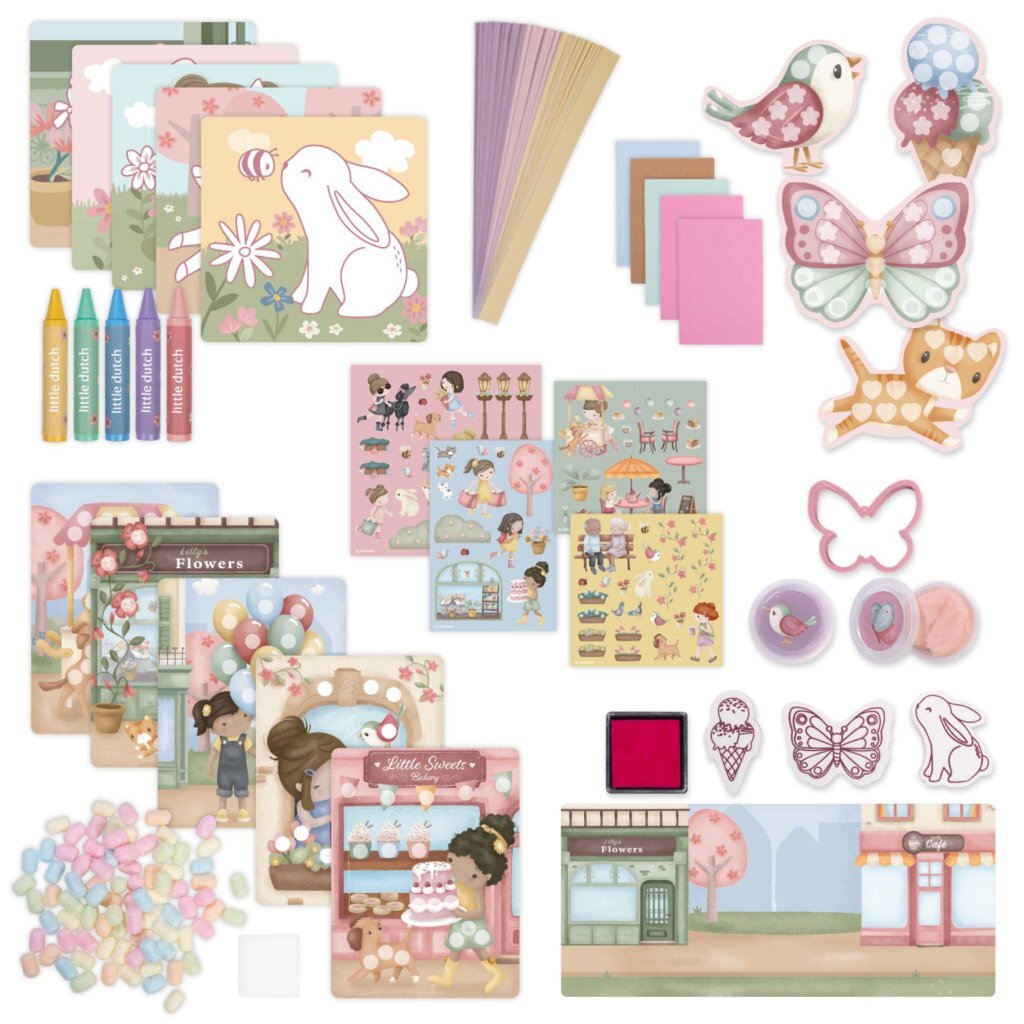 Little Dutch Rosa Creativity Box Xl