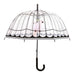 Esschert Design Paraplu Vogelkooi 81 Cm Transparant/Zwart