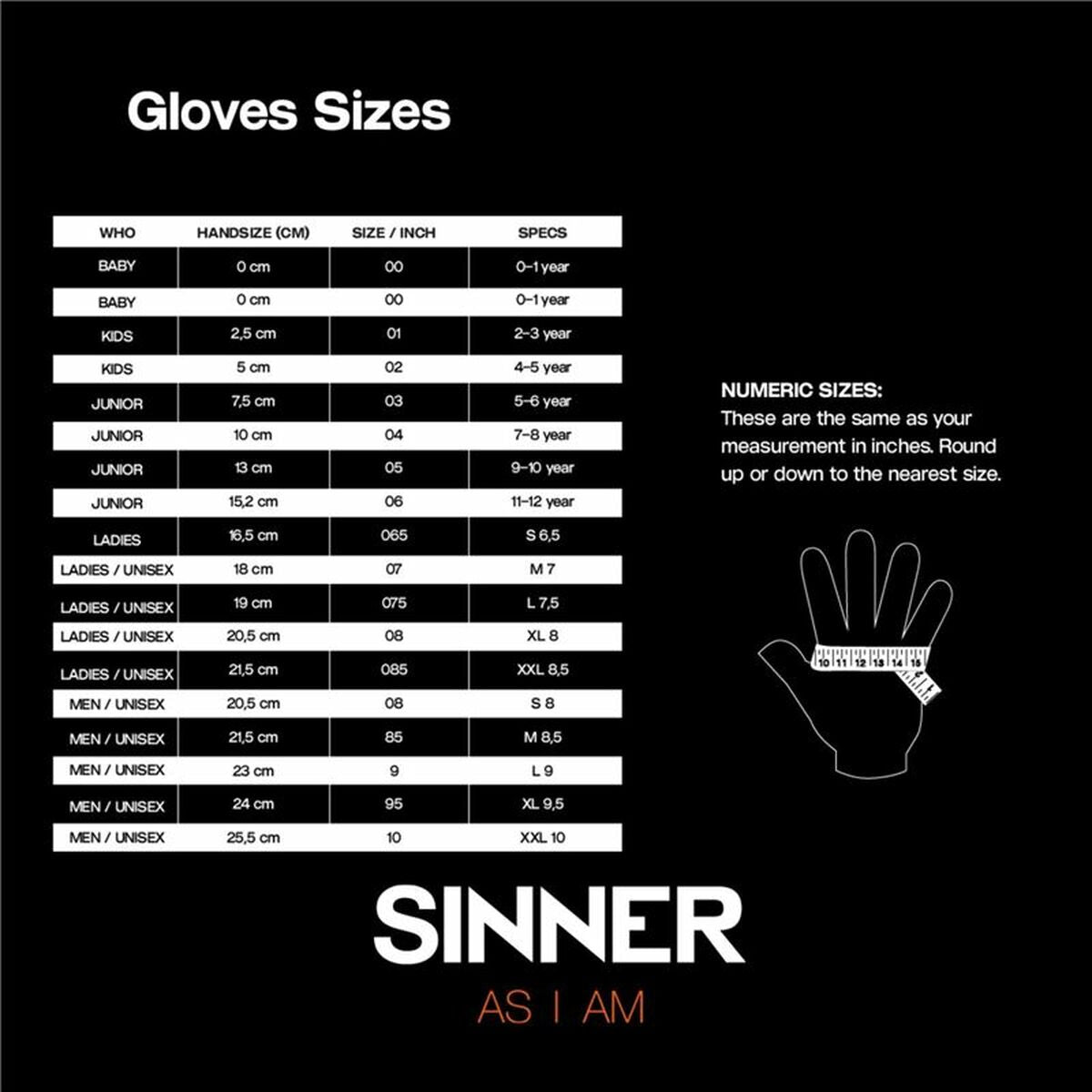 Handschoenen Sinner Mesa  Multicolour