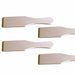 Basic Houten Gourmetspatels 4 Stuks