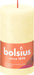 Bolsius Stompkaars Rustiek Butter Yellow 13 Cm /&Oslash; 7 Cm