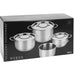 Excellent Houseware Pannenset 7-Delig Rvs
