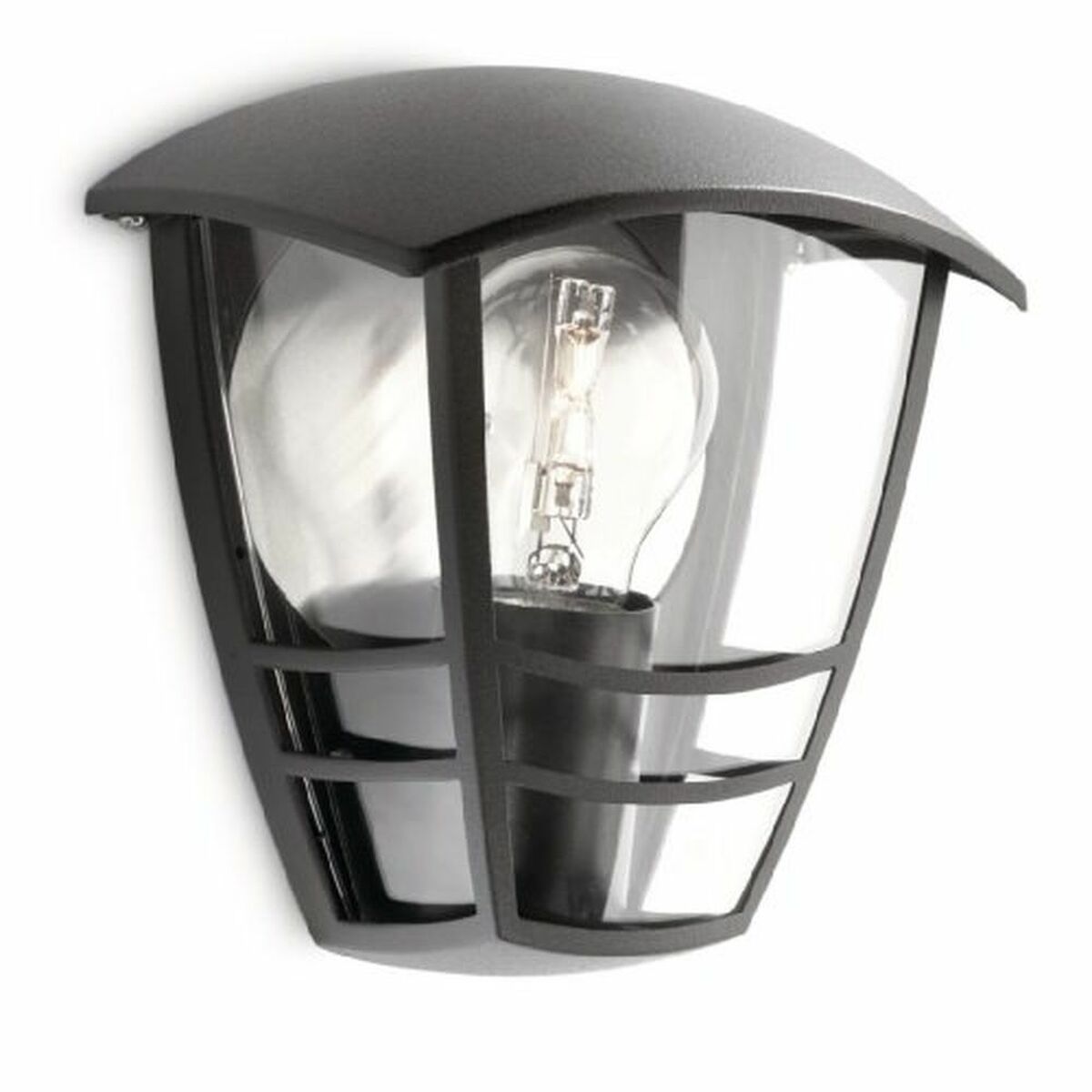 Wandlamp Philips 15387/30/16 Zwart Aluminium 60 W E27