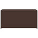 Tuinbox 120x50x60 cm poly rattan bruin