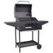 Houtskoolbarbecue met onderplank zwart