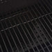 Houtskoolbarbecue met onderplank zwart