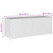 Tuinbox 150x50x60 cm poly rattan zwart