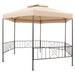Tuinprieel 323x265 cm hexagonaal beige