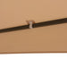 Tuinprieel 323x265 cm hexagonaal beige